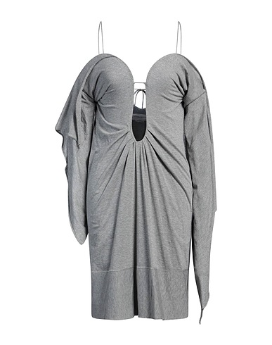 VICTORIA BECKHAM Midi dress Grey 100% Cotton