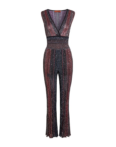 MISSONI Jumpsuits and Dungarees Black 56% Viscose, 17% Polyester, 16% Cupro, 11% Polyamide