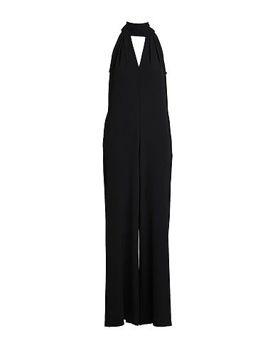 PLEASE Tute e Salopette Nero 96% Poliestere, 4% Elastan