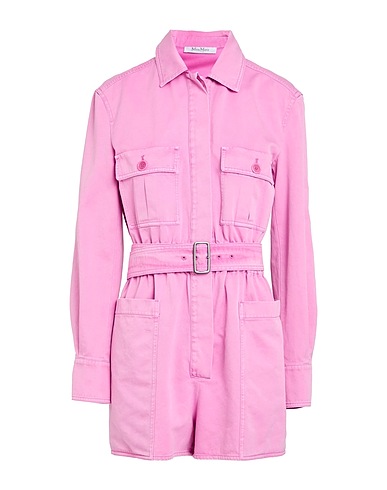 MAX MARA Denim overall SFILATA Pink 100% Cotton