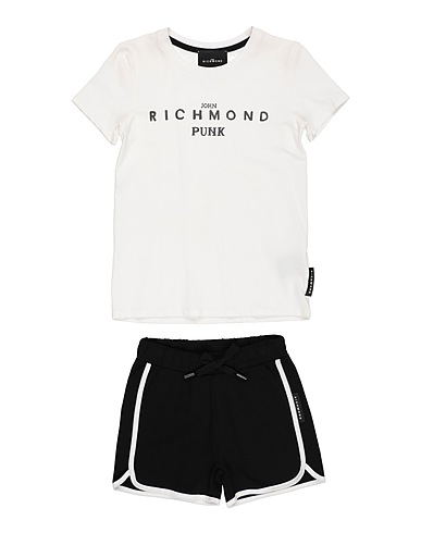 JOHN RICHMOND Kids’ co-ord White 95% Cotton, 5% Elastane