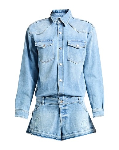 ZADIG&VOLTAIRE Denim dungaree Blue 98% Cotton, 2% Elastane