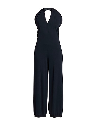 LIVIANA CONTI Jumpsuits and Dungarees Midnight blue 65% Viscose, 35% Polyamide