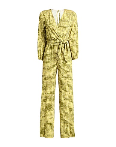 SIYU Jumpsuits and Dungarees Military green 95% Viscose, 5% Elastane