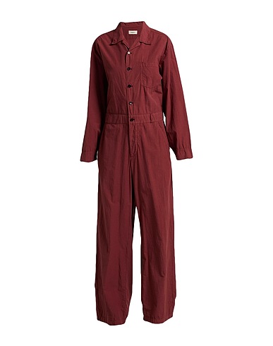 BARENA Jumpsuits and Dungarees Burgundy 100% Cotton
