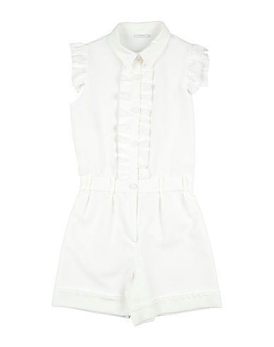 L:Ú L:Ú by MISS GRANT Tracksuits, dungarees and outfits Ivory 92% Polyester, 8% Elastane