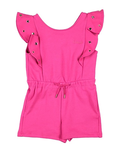 CHLOÉ Overalls, Salopettes und Kostüme Magenta 100% Baumwolle