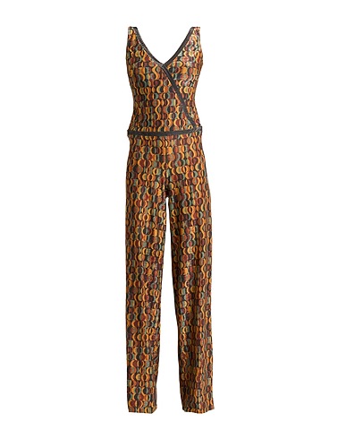SIYU Jumpsuits and Dungarees Rust 51% Polyester, 37% Polyamide, 12% Elastane