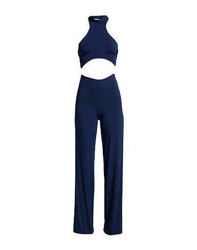 KONTATTO Jumpsuits and Dungarees Midnight blue 95% Viscose, 5% Elastane