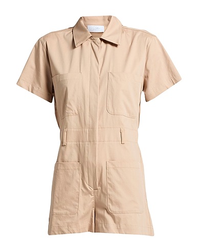 SOALLURE Jumpsuits and Overalls 240 Beige 61% Cotton, 36% Polyamide, 3% Elastane