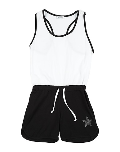 PEOPLE ITALIAN CONCEPT Kids’ jumpsuit White 90% Cotton, 10% Elastane