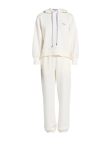 TWINSET Tracksuit Ivory 51% Polyester, 43% Viscose, 6% Elastane, Cotton