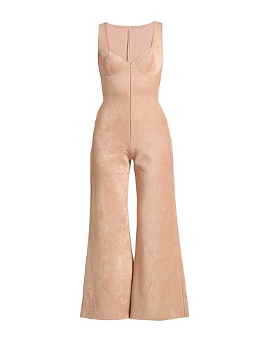 ALAÏA Jumpsuits and Dungarees Blush 35% Wool, 32% Viscose, 26% Polyamide, 5% Polyester, 2% Elastane