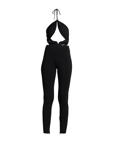 DSQUARED2 Jumpsuits and Dungarees Black 90% Viscose, 10% Elastane