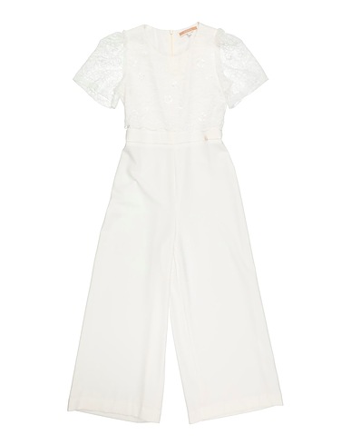 KOCCA Kids’ jumpsuit White 100% Polyamide, Polyester, Elastane