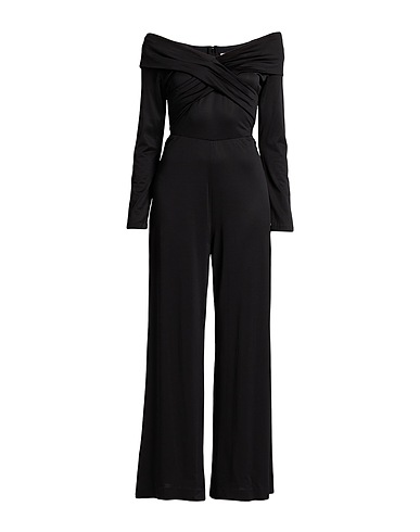 DIANE VON FURSTENBERG Jumpsuits and Dungarees Black 59% Viscose, 21% Cotton, 20% Modal