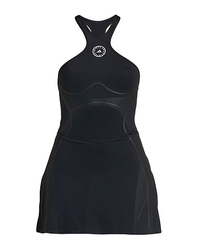 ADIDAS by STELLA McCARTNEY Kurzes Kleid Schwarz 79% Recyceltes Polyester, 21% Recyceltes Elastan