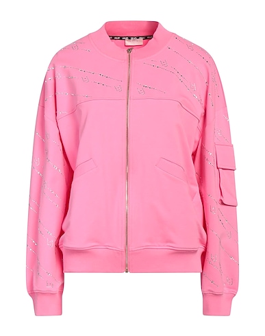 LIU •JO Sweatshirt Pink 95% Cotton, 5% Elastane