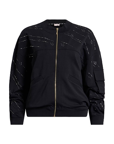 LIU •JO Felpa BETTER Nero 95% Cotone, 5% Elastan