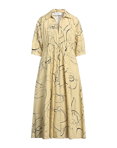 BEATRICE .B Midi dress Sage green 100% Cotton