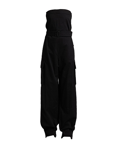 SAINT LAURENT Denim dungaree Black 100% Cotton
