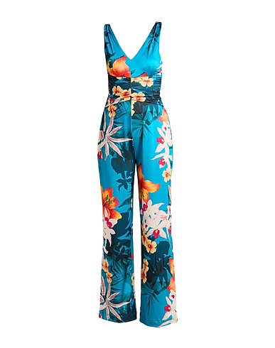GUESS Jumpsuits and Overalls Deep teal 88% Polyester, 12% Elastane