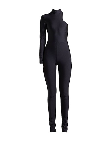 PATRIZIA PEPE SERA Jumpsuits and Overalls Black 80% Polyamide, 20% Elastane