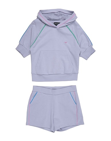 EMPORIO ARMANI Completo Bambini Lilla 97% Cotone, 3% Poliestere
