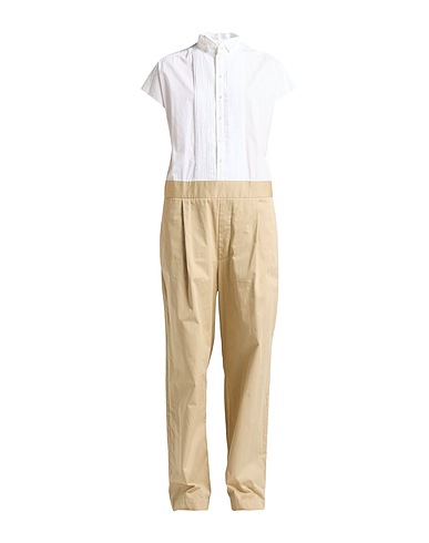 JEJIA Jumpsuits and Overalls White 100% Cotton