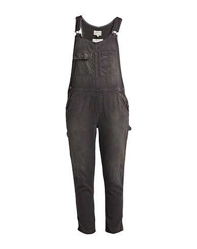 CURRENT/ELLIOTT Jeans-Overalls Braungrau 66% Lyocell, 34% Baumwolle