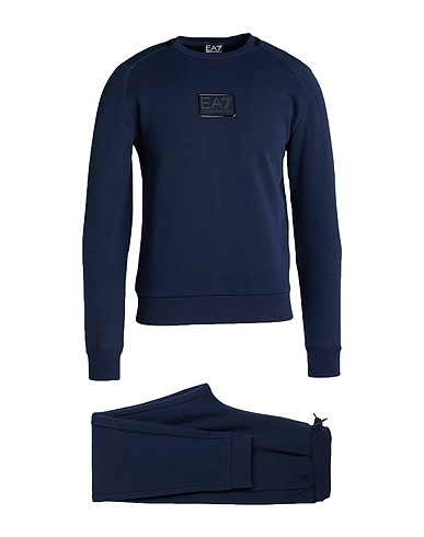 EA7 Tracksuit Midnight blue 85% Cotton, 15% Polyester