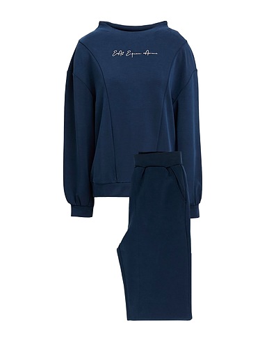 EA7 Athletic outfit Midnight blue 48% Polyester, 45% Modal, 7% Elastane