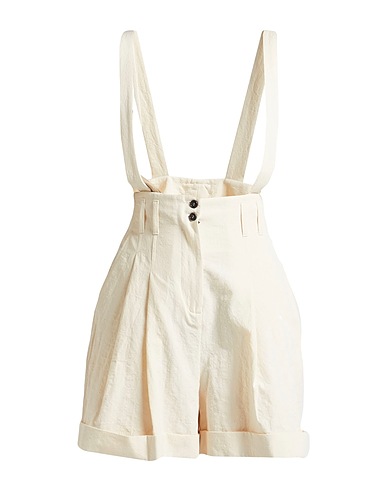 ISABEL BENENATO Dungarees Ivory 80% Cotton, 20% Linen