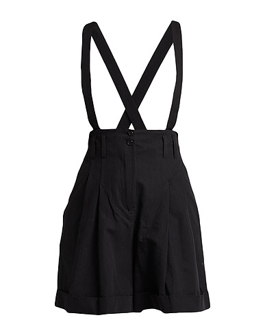ISABEL BENENATO Dungarees Black 80% Cotton, 20% Linen