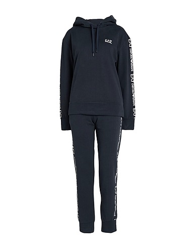 EA7 Tuta Sportiva Blu navy 95% Cotone, 5% Elastan