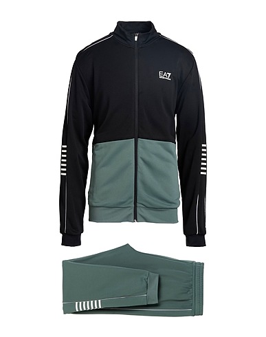 EA7 Tracksuit Deep teal 100% Polyester, Elastane