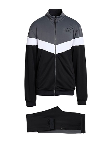 EA7 Tracksuit Grey 100% Polyester, Elastane