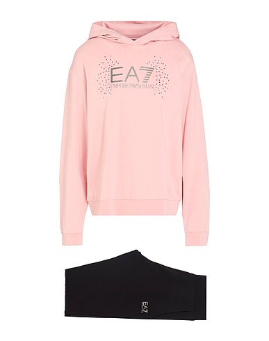 EA7 Tracksuit Pink 73% Cotton, 23% Modal, 4% Elastane