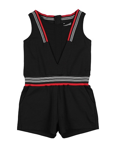 FUN & FUN Tracksuits, dungarees and outfits Black 95% Cotton, 5% Elastane