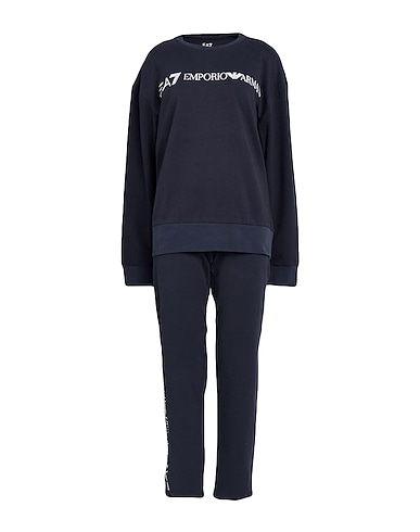 EA7 Tracksuit BLU NAVY 95% Cotton, 5% Elastane