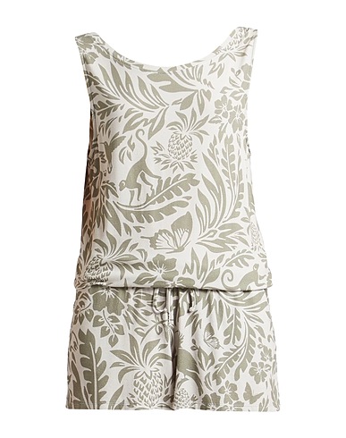 JUVIA Playsuits VERDE MILITARE 95% Viscose, 5% Elastane