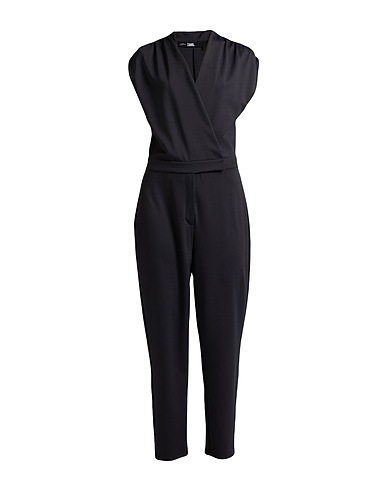KARL LAGERFELD Overalls & Latzhosen Schwarz 76% Polyamid, 24% Elastan