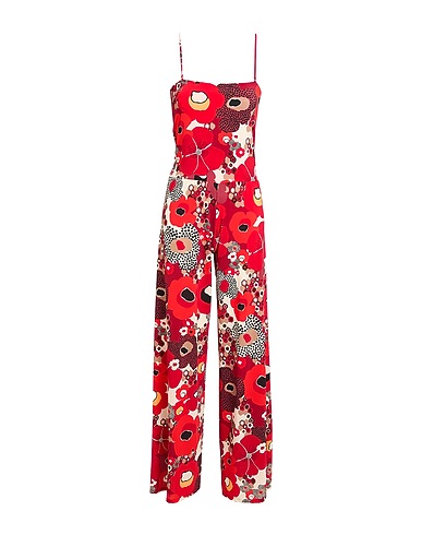 SIYU Jumpsuits and Dungarees Burgundy 85% Polyamide, 15% Elastane