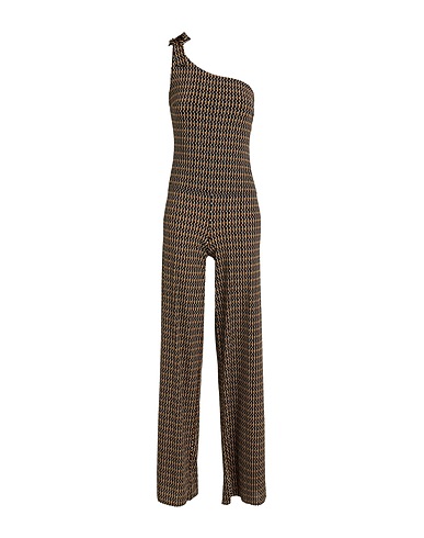 SIYU Jumpsuits and Overalls Dark brown 85% Polyamide, 15% Elastane