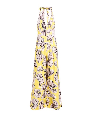 MARIA LUCIA HOHAN Overalls & Latzhosen Gelb 60% Rayon, 40% Leinen