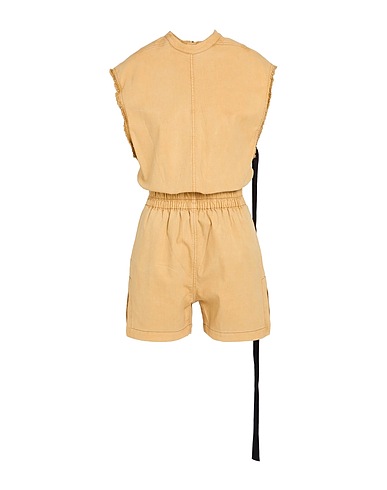 DRKSHDW by RICK OWENS Denim dungaree Mustard 100% Cotton
