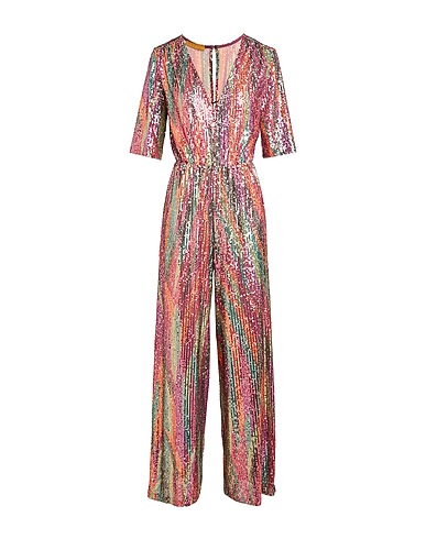 SIYU Jumpsuits and Dungarees Plum 95% Viscose, 5% Elastane