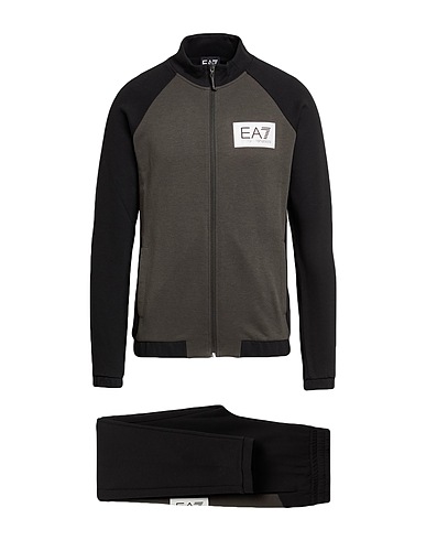 EA7 Athletic outfit Charcoal 72% Cotton, 28% Polyester