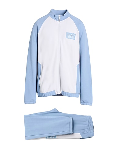 EA7 Tracksuit Light grey 72% Cotton, 28% Polyester