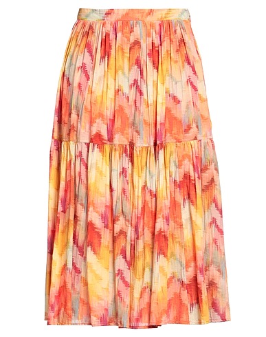 BA&SH Midi skirt Coral 100% Cotton